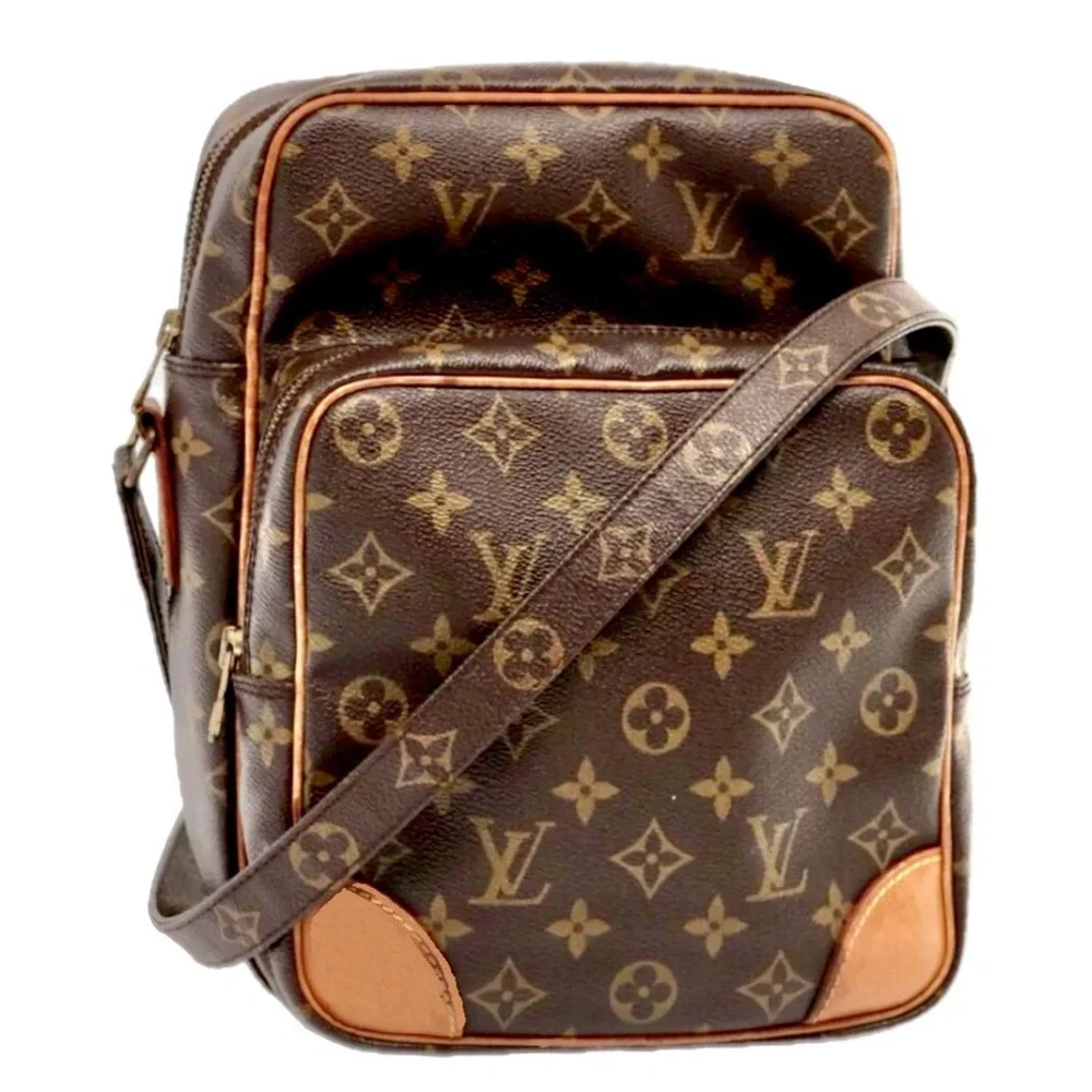LOUIS VUITTON Amazon MM Messenger Shoulder Bag Monogram Canvas RARE LV DUST BAG